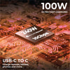 inCharge® Life Dual - 100W 2-in-1 USB-C Cable, 1.5m / 5ft