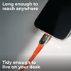 inCharge® Life Desk - 240W USB-C Cable, 1.2m / 4ft