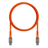 inCharge Life Desk 240W USB-C cable, 1.2m / 4ft, braided orange